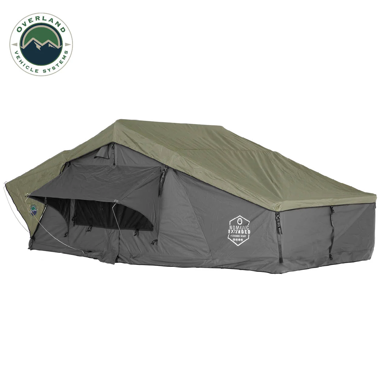 Extended Roof Top Tent - The Perfect 4 Person Roof Top Tent Overland Vehicle Systems - 18349936