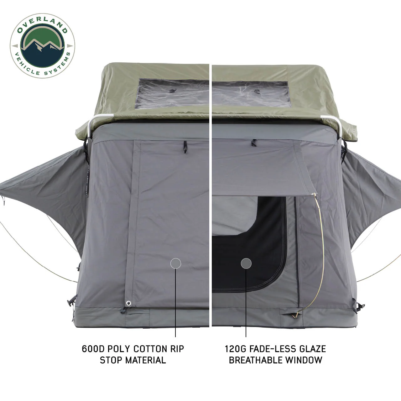 Extended Roof Top Tent - The Perfect 4 Person Roof Top Tent Overland Vehicle Systems - 18349936 - Image 5