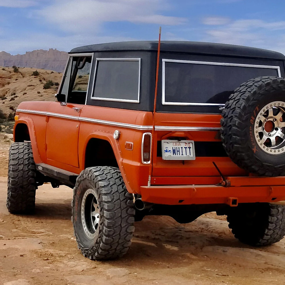Ford Bronco 1St Generation Step Sliders 2 Boxes Rock Slide Engineering - BD-SS-300-B1G - Image 5