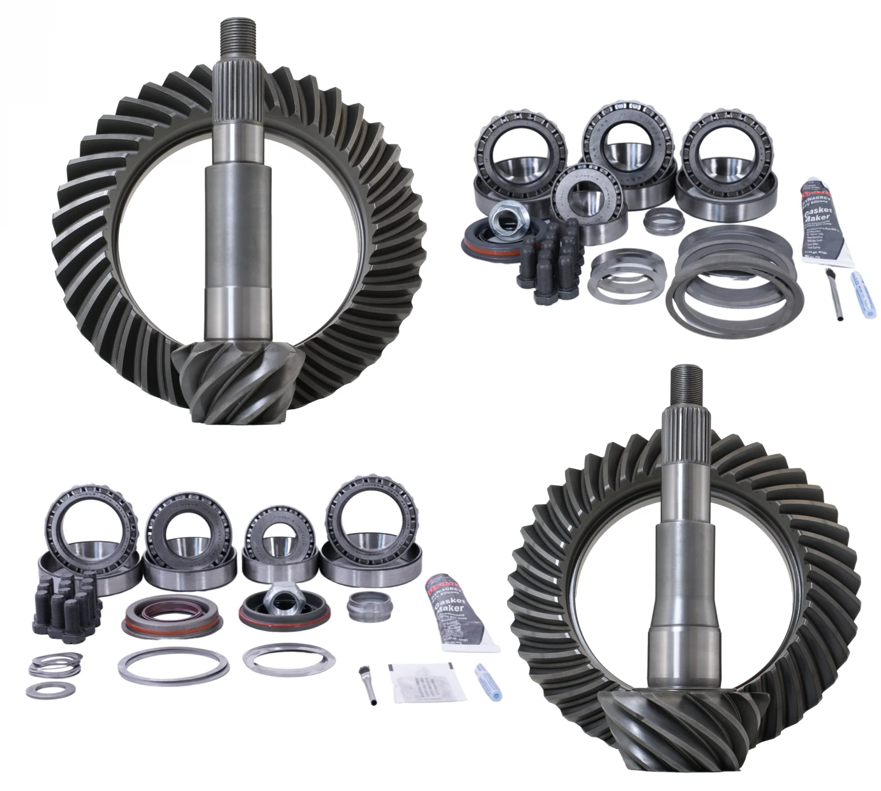 Ford F-350 1993-2010 4.88 Ratio F10.25-D60RT Timken Bearing Gear Package Revolution Gear - Rev-F350-488