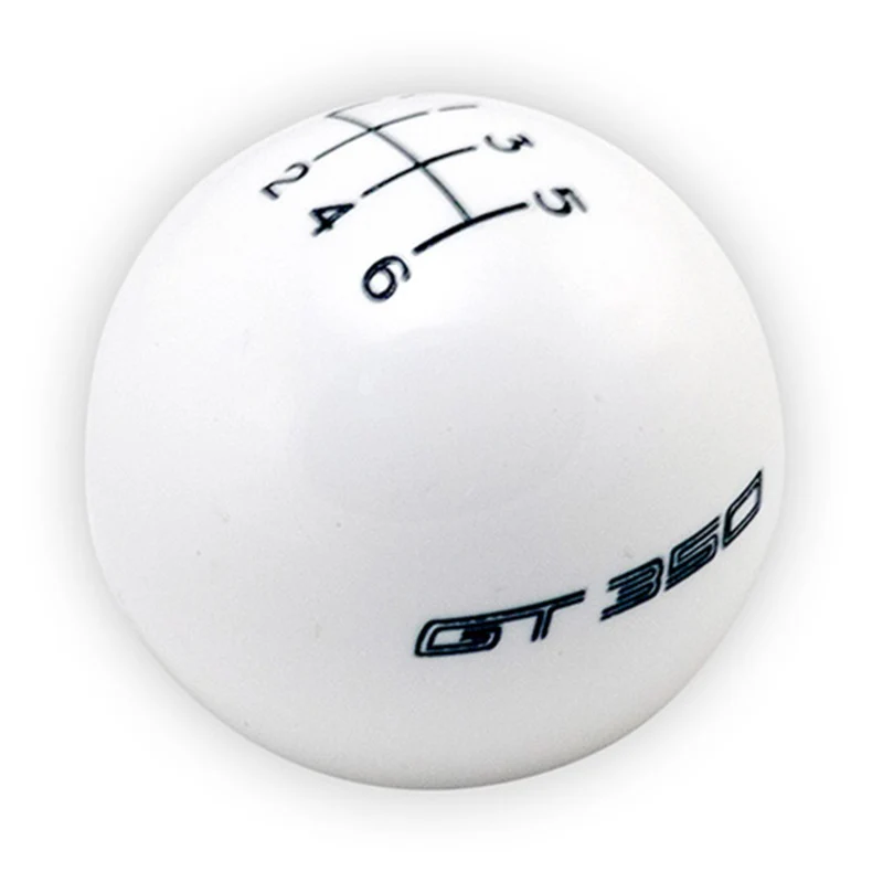 Ford Racing 15-19 Mustang GT350 White 6-Speed Shift Knob - Image 2