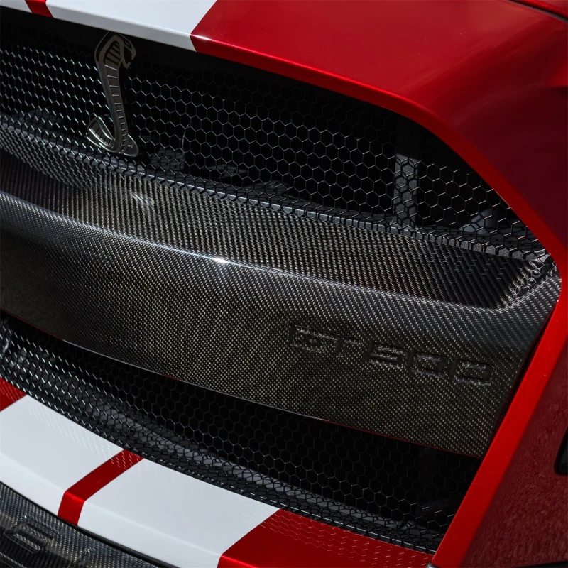 Ford Racing 20-21 Mustang GT500 Carbon Fiber Bumper Insert - Image 8