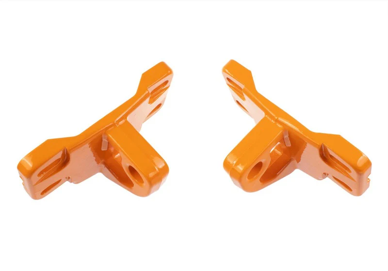 Ford Racing 2021+ Bronco Front Bumper Tow Hooks - Orange (Pair) - Image 13
