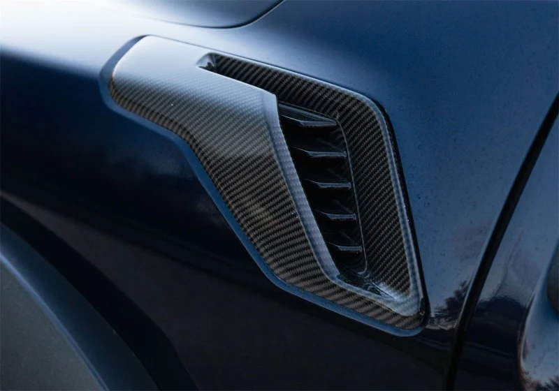 Ford Racing 21-24 F-150 Raptor Carbon Fiber Fender Vent Set - Gloss - Image 6