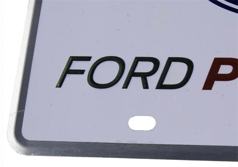 Ford Racing Ford Performance License Plate - Single - Image 4