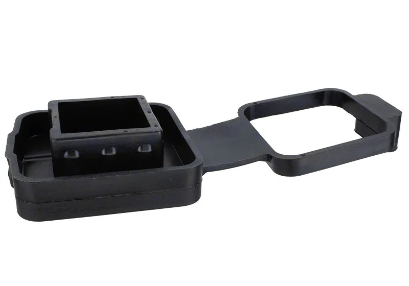 Ford Racing Rubber 2in Hitch Receiver Cover w/Ford Oval/Ford Performance Logo - Image 3