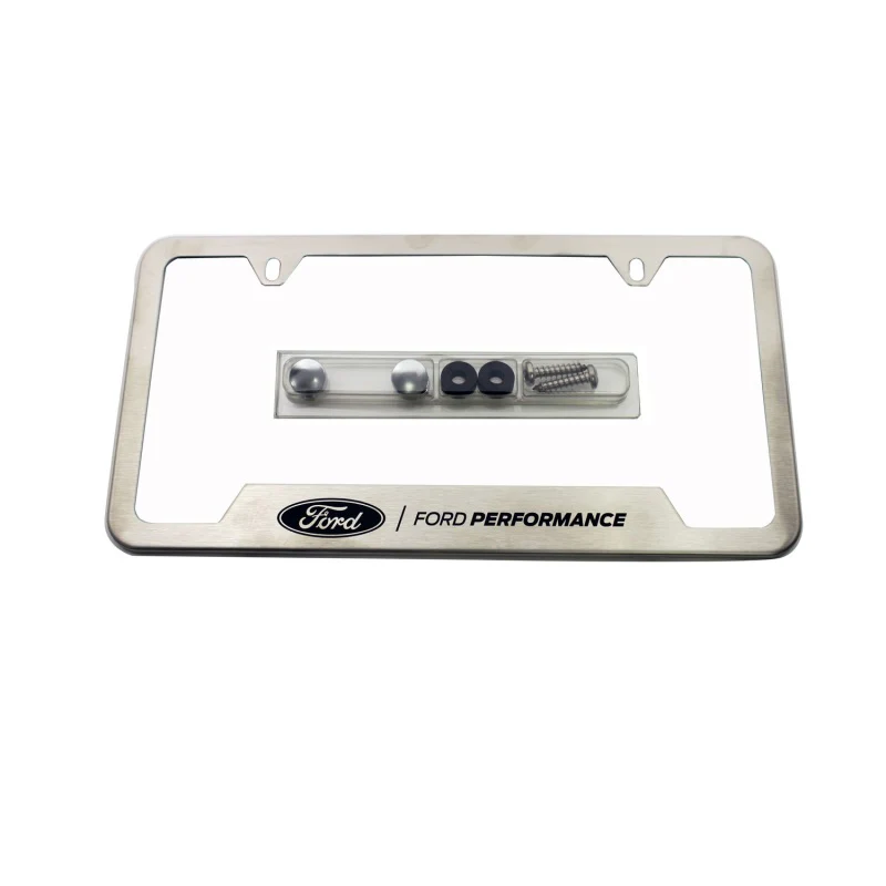 Ford Racing Stainless Steel Ford Performance License Plate Frame - Image 2