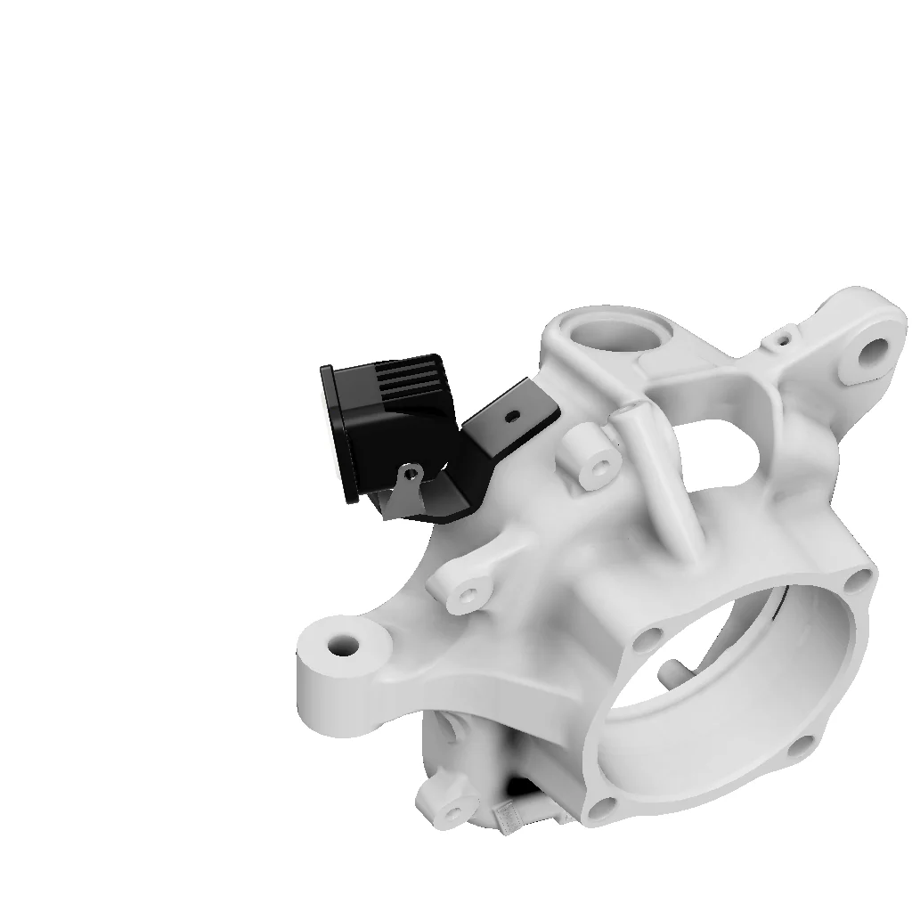 Ford Super Duty Steerable Knuckle Pod Light Mounts (2023+) - Image 6