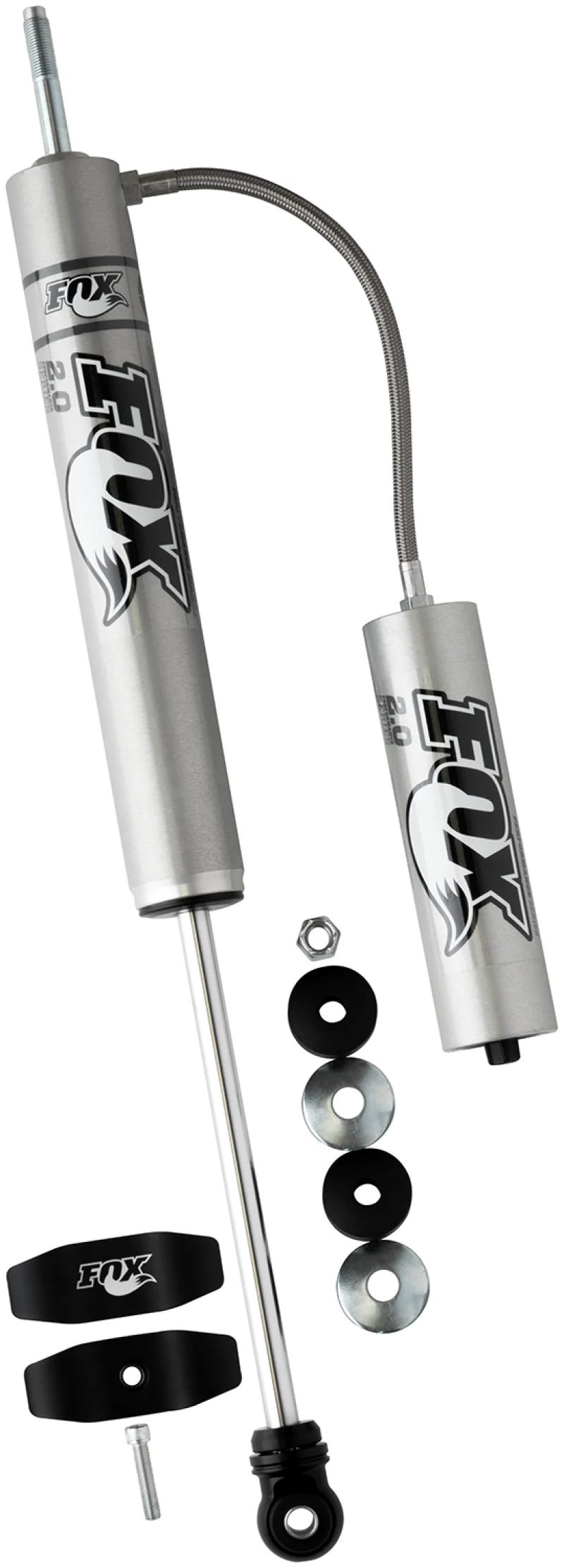 Fox 2.0 Performance Series 10.1in. Smooth Body Remote Res. Shock w/Stem Mount / Std Travel - Black - Image 7