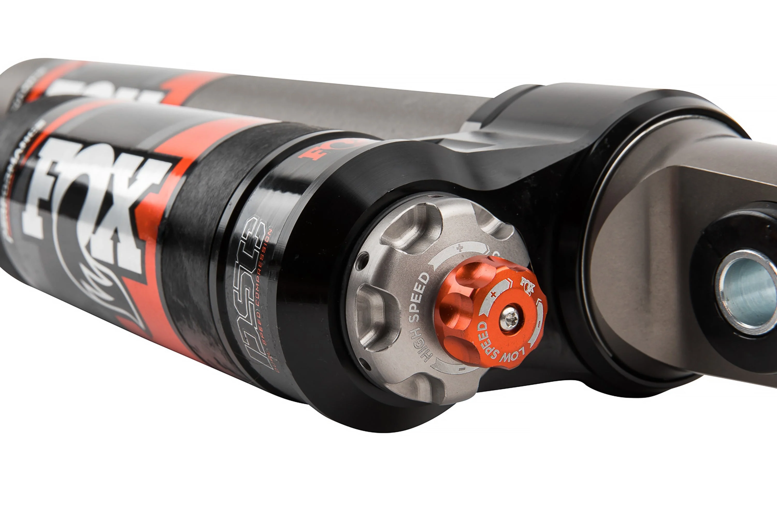 FOX 2.5 Rear Shocks w/ DSC Reservoir | 2-3.5 Inch Lift | Performance Elite Series | Ram 2500 (14-23) and 3500 (13-23) 4WD - Image 2