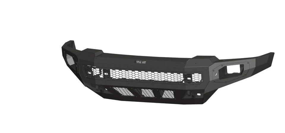 Freedom Front Bumper Base For 2023-2026 Ford F250/F350 Superduty Non-winch Sensor Cutouts Texture Black Powdercoat Bodyguard Bumpers - NAF23BYTNN - Bodyguard Bumpers