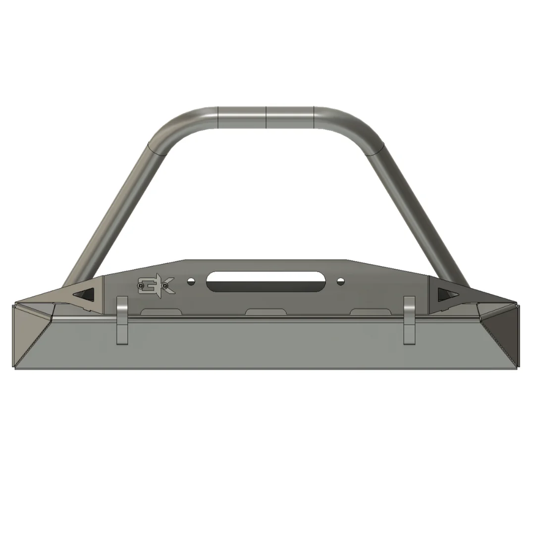 Front Diamond Series Stubby Bumper for Jeep TJ Wrangler (97-06) - Image 20