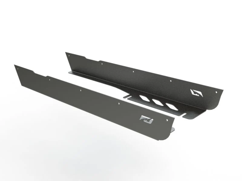 Full Length Rocker Guards for Jeep TJ Notched for Motobilt TJ Front Fenders Motobilt - MB1056-FND