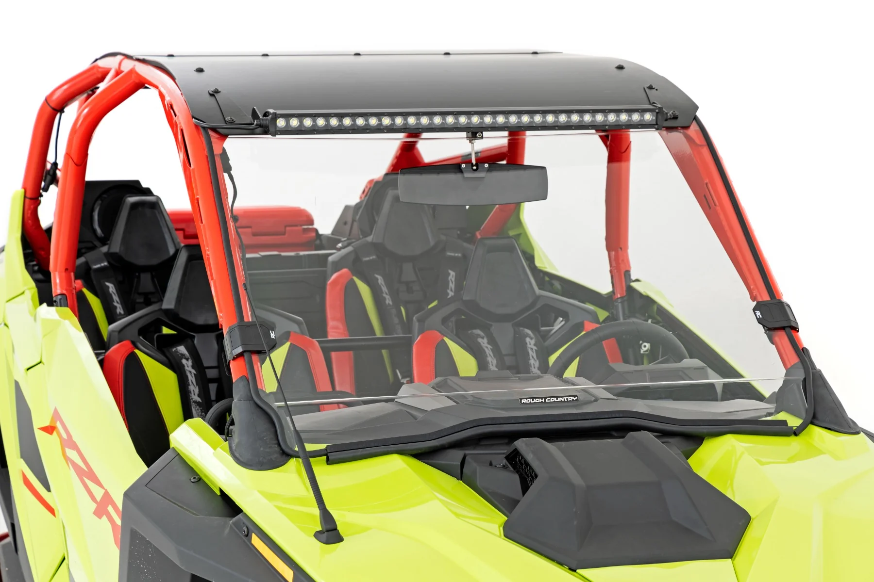 Full Windshield Scratch Resistant Bolt On Roof Polaris RZR Pro R/RZR Pro R 4 (2022) Rough Country - 98102210 - Image 8