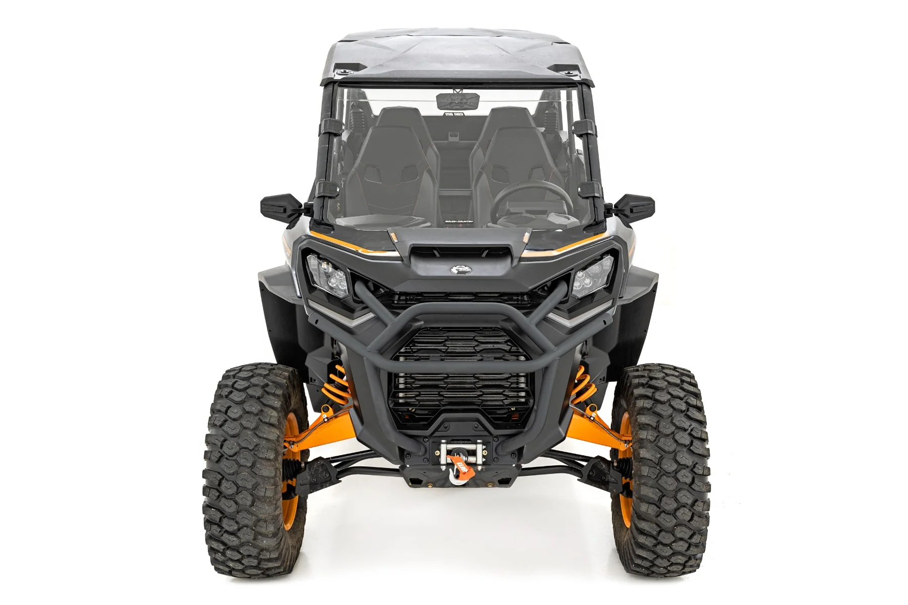 Full Windshield Scratch Resistant Can-Am Commander XT (21-22) Rough Country - 98102230 - Image 9
