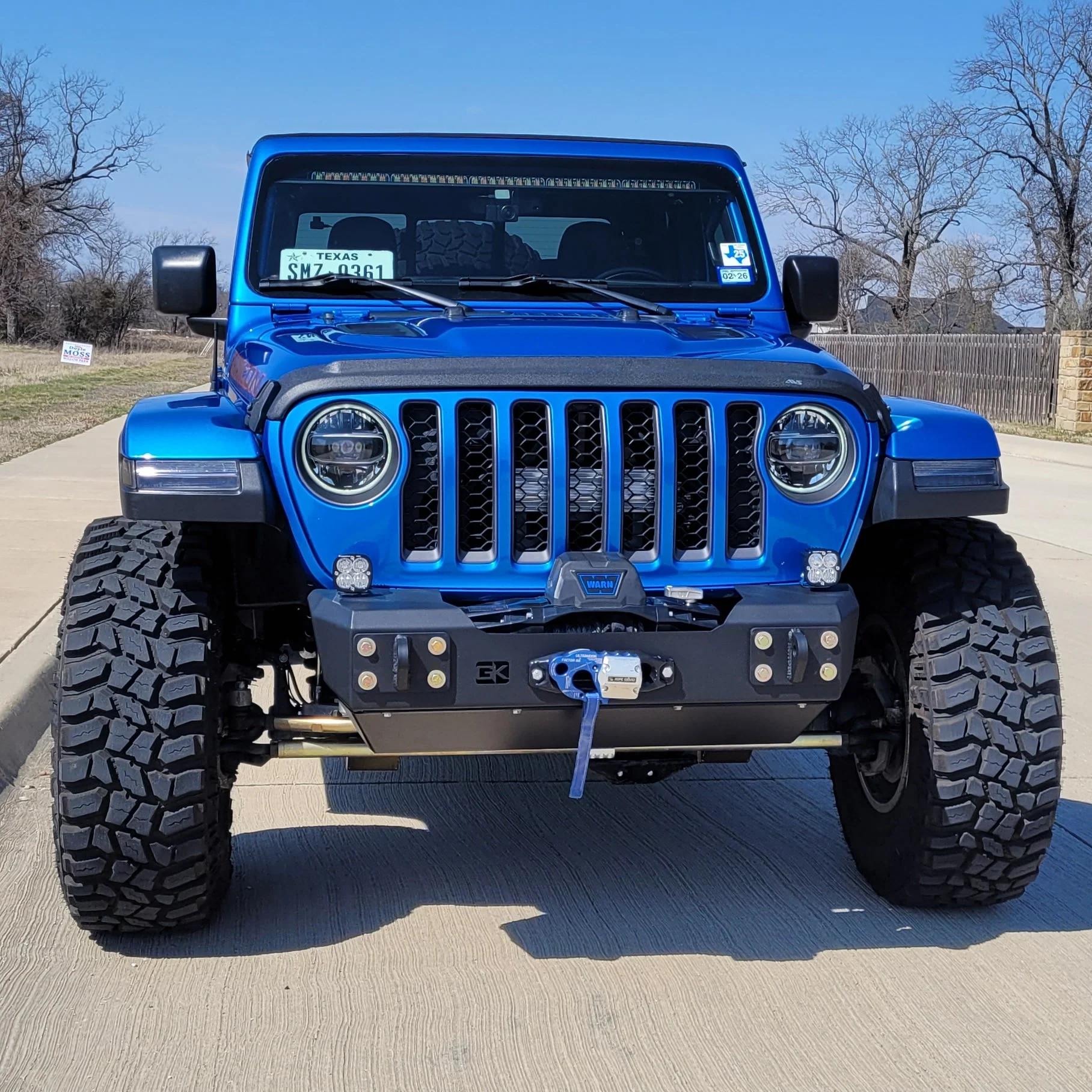 Gauntlet Front Bumper w/Winch Plate for Jeep JL/JT (2018-2024) - Image 9