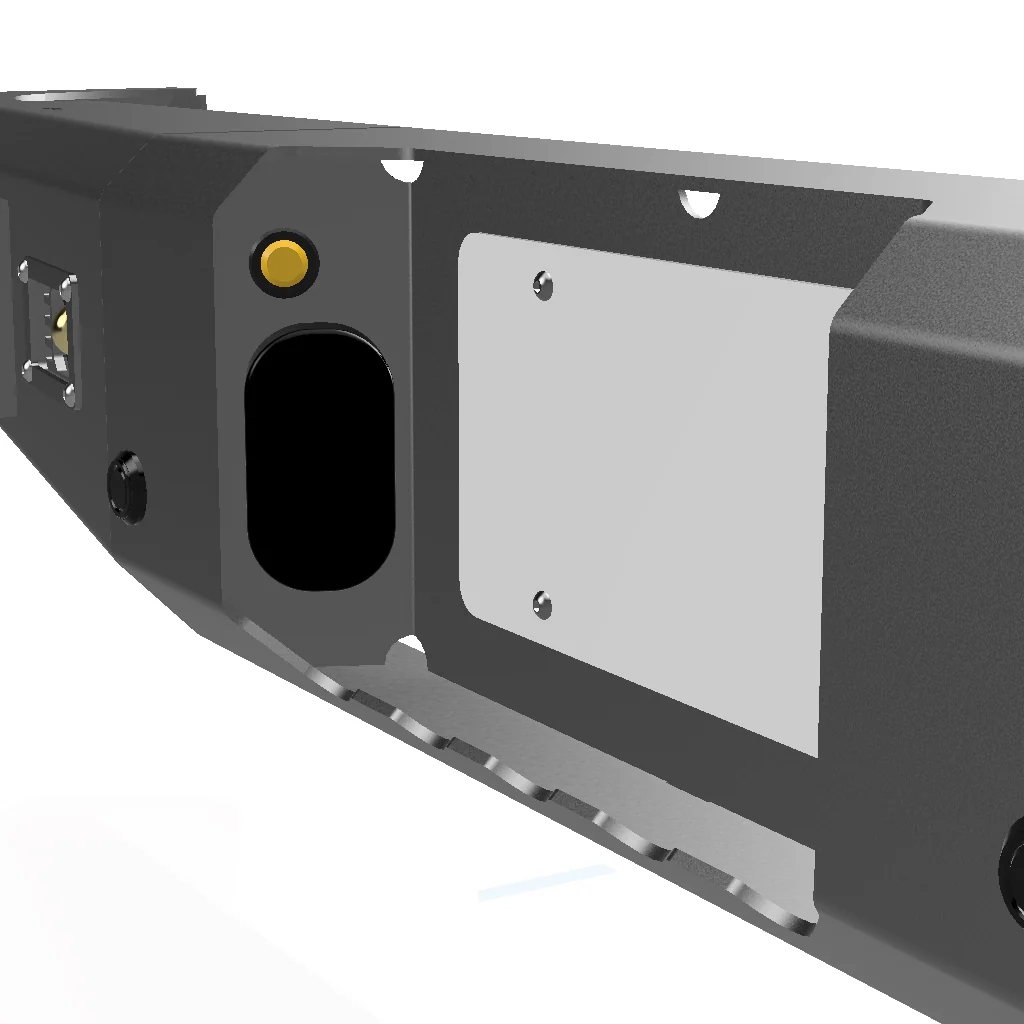 Gauntlet Rear Bumper for 2020+ Jeep Gladiator JT - Image 17