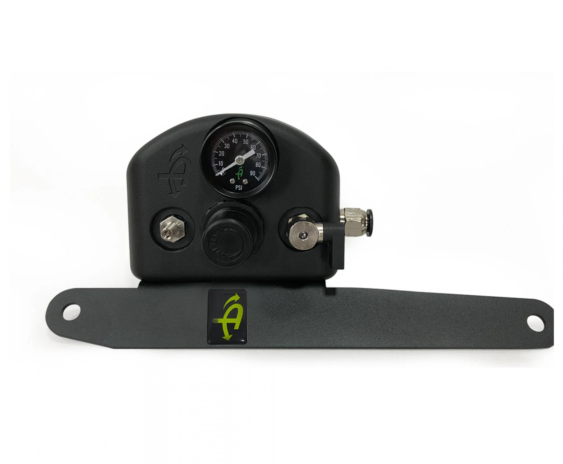Gladiator Tire Inflator System 4 Tire For 19-20 Jeep Gladiator W/Engine Mount With Box, Fittings, Hoses and Storage Bag Black UP Down Air - 228-1819 - Up Down Air - Image 2