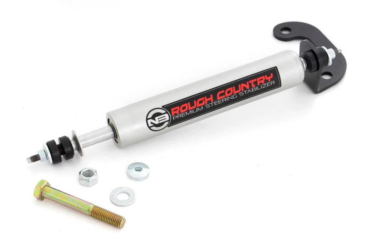 GM N3 Steering Stabilizer 4-6 Inch Lift (92-99 SUV 4WD) Rough Country - 8737130_A