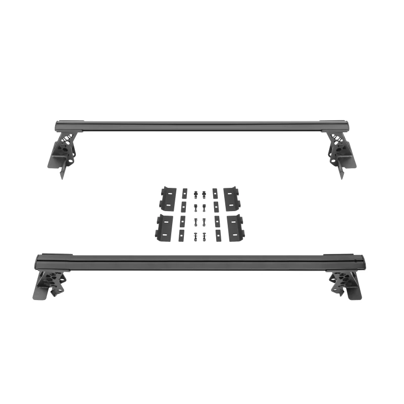 Go Rhino 15-22 Ford F-150 / 19-22 RAM 1500 / 07-21 Toyota Tundra XRS Cross Bars Kit - Tex. Blk - Image 20
