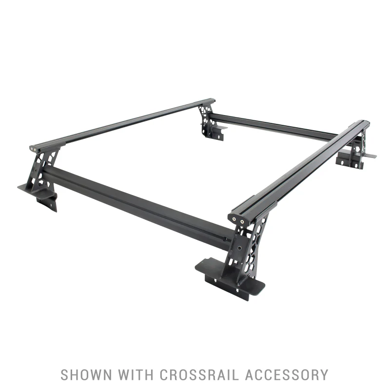 Go Rhino 15-22 Ford F-150 / 19-22 RAM 1500 / 07-21 Toyota Tundra XRS Cross Bars Kit - Tex. Blk - Image 21