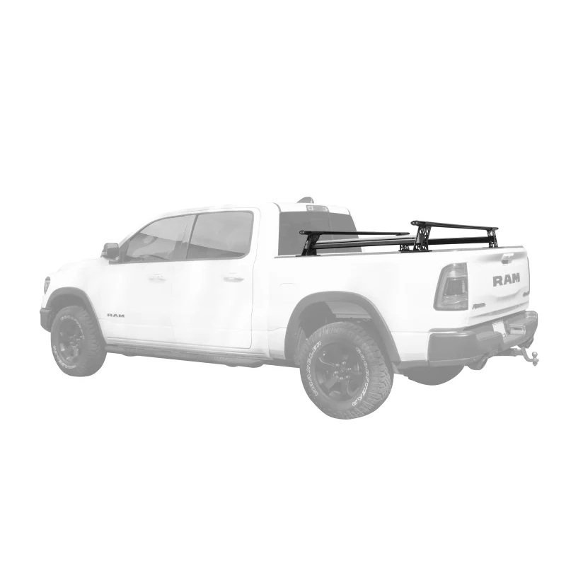 Go Rhino 15-22 Ford F-150 / 19-22 RAM 1500 / 07-21 Toyota Tundra XRS Cross Bars Kit - Tex. Blk - Image 5