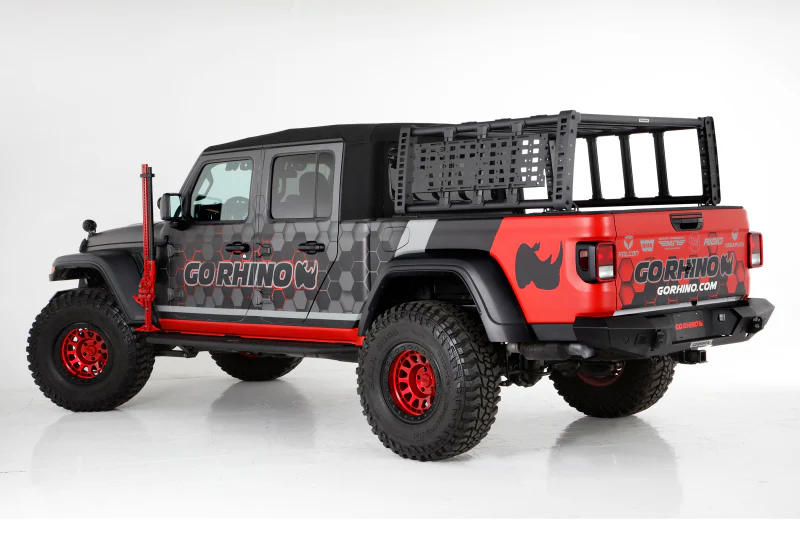Go Rhino 19-21 Jeep Gladiator XRS Overland Xtreme Rack - Box 2 (Req. gor5950000T-01) - Image 4