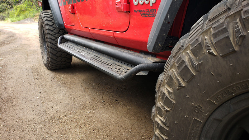 Go Rhino Dominator Extreme D1 Side Steps - Tex Blk - 87in - Image 10