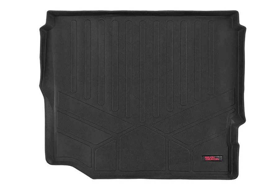 Heavy Duty Cargo Liner-18-20 Jeep Wrangler JL Unlimited w/o Factory Subwoofer Rough Country - M-6125 - Image 2