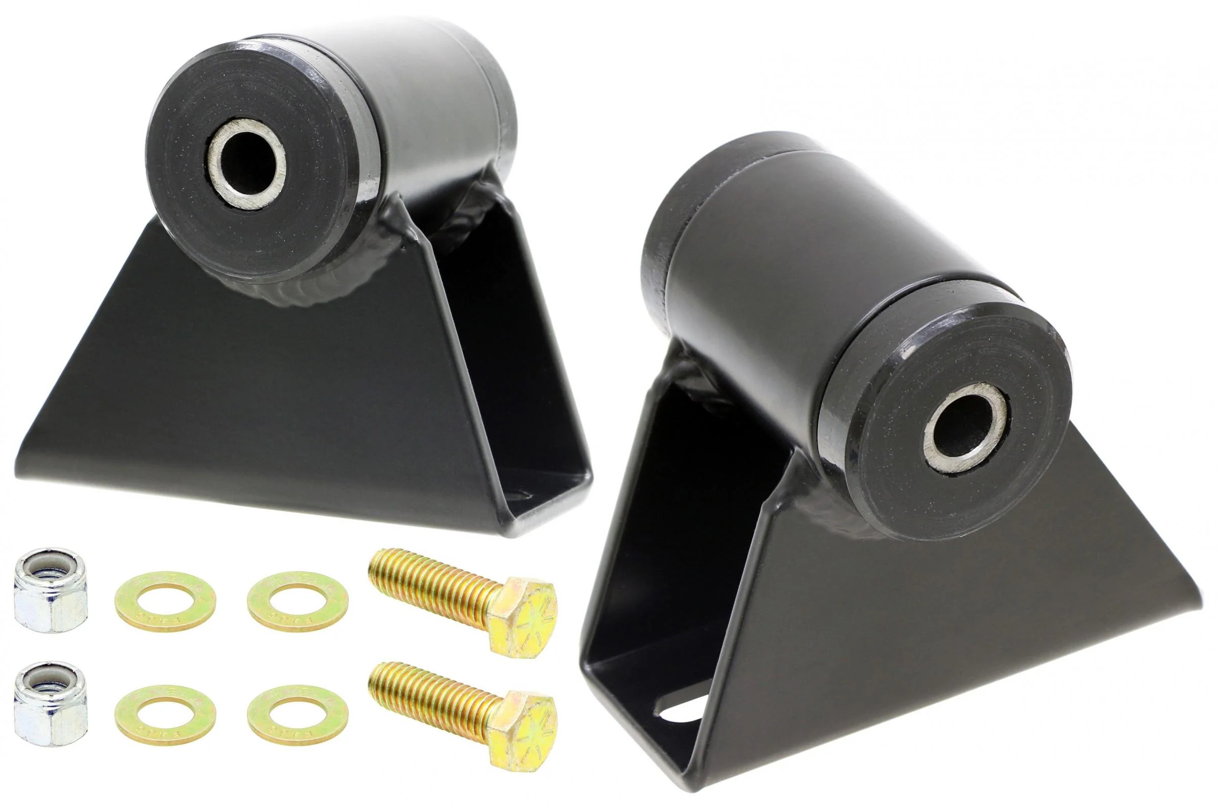 Heavy Duty Motor Mount Kit 87-06 Wrangler YJ TJ/LJ 1 Inch Raised Includes Hardware RockJock 4x4 - CE-9200