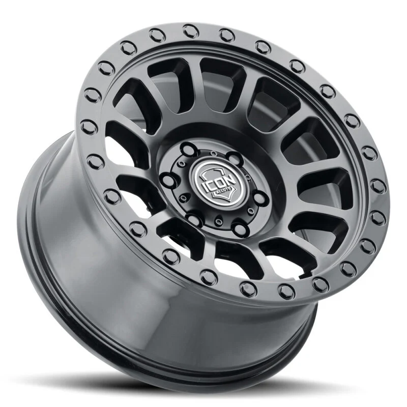 ICON Hulse 18x9 6x5.5 0mm Offset 5in BS Double Black - Image 4