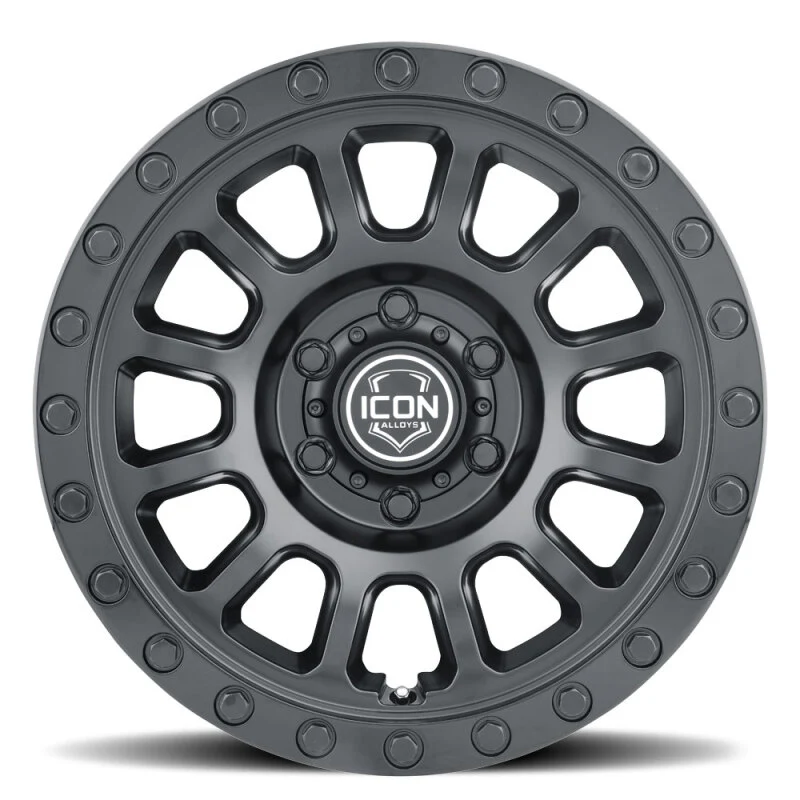 ICON Hulse 18x9 6x5.5 0mm Offset 5in BS Double Black - Image 5