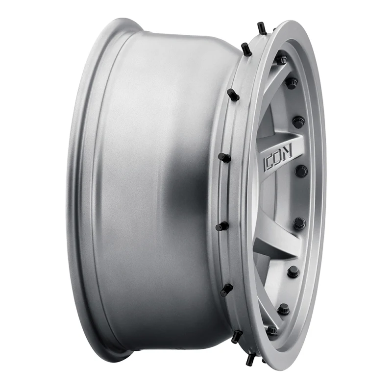 ICON Rebound Pro 17x8.5 5x5 -6mm Offset 4.5in BS 71.5mm Bore Titanium Wheel - Image 13
