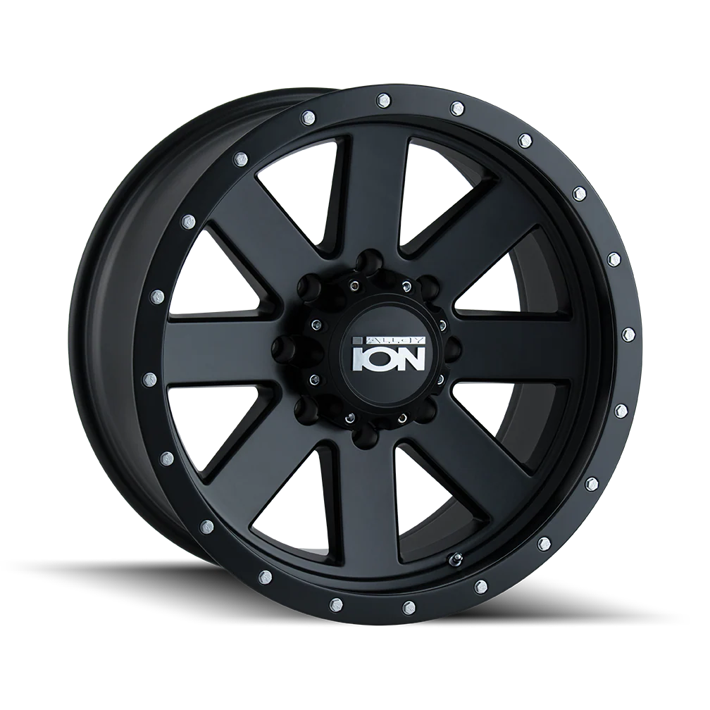 ION 134 MATTE BLACK 18X9 5-127 0MM 83.82MM - 134-8973MB - Ion Alloy