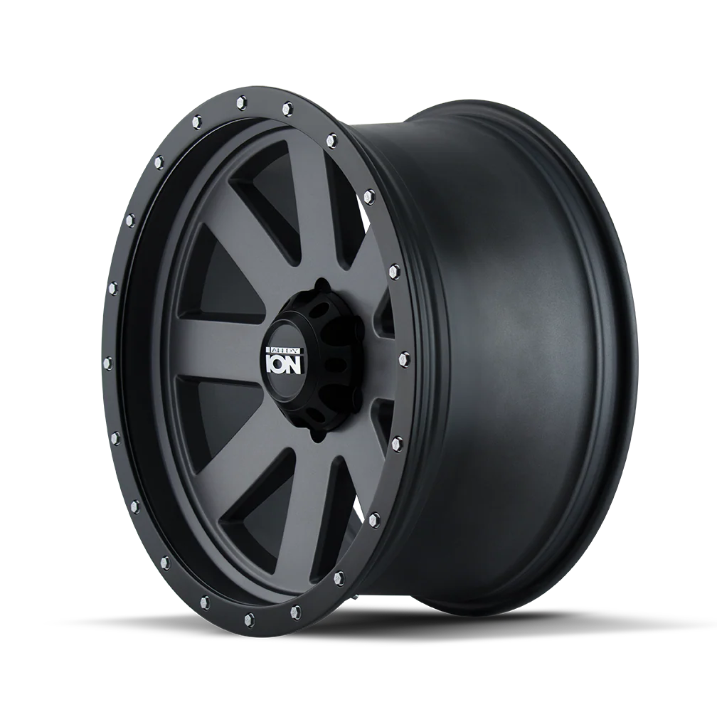 ION 134 MATTE GUNMETAL 17X8.5 5-127 6MM 83.82MM - 134-7873MG - Ion Alloy - Image 2