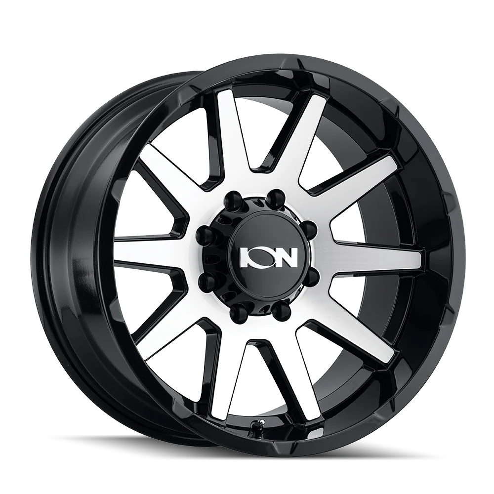 ION 143 GLOSS BLACK MACHINED 20X9 5-139.7 0MM 108MM - 143-2985BM - Ion Alloy