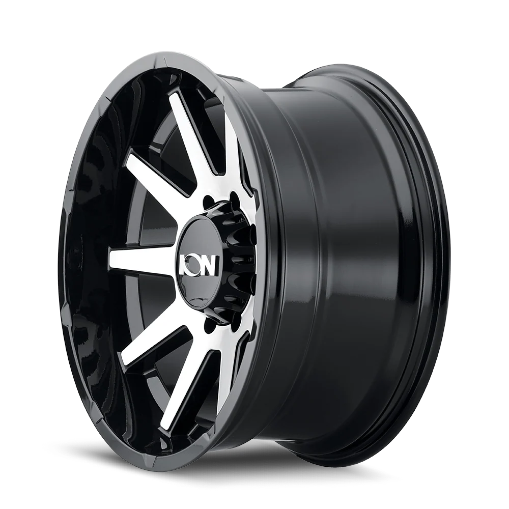 ION 143 GLOSS BLACK MACHINED 20X9 5-139.7 18MM 108MM - 143-2985BTR18 - Ion Alloy - Image 2