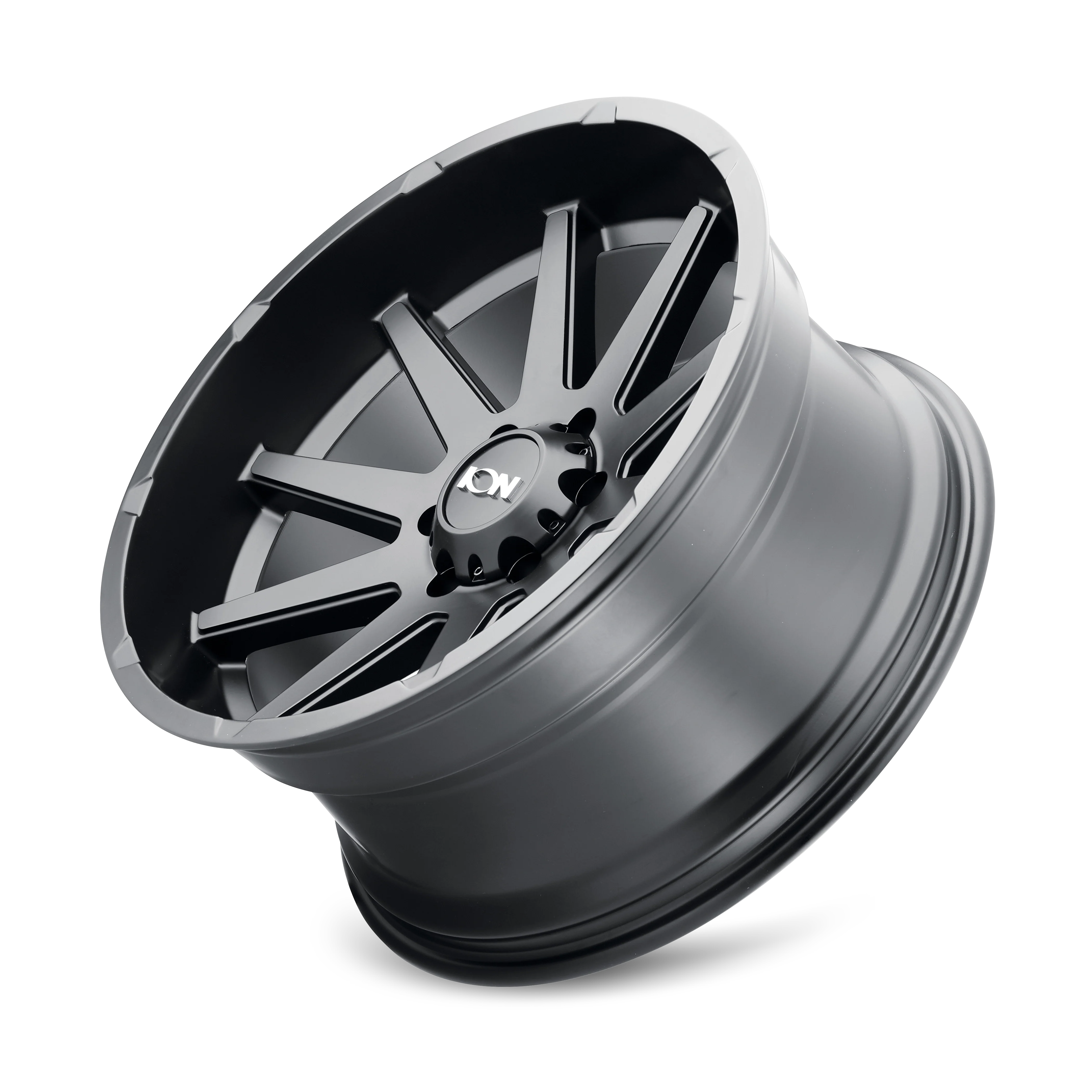 ION 143 MATTE BLACK 20X9 8-165.1 18MM 125.2MM - 143-2981MB18 - Ion Alloy - Image 3