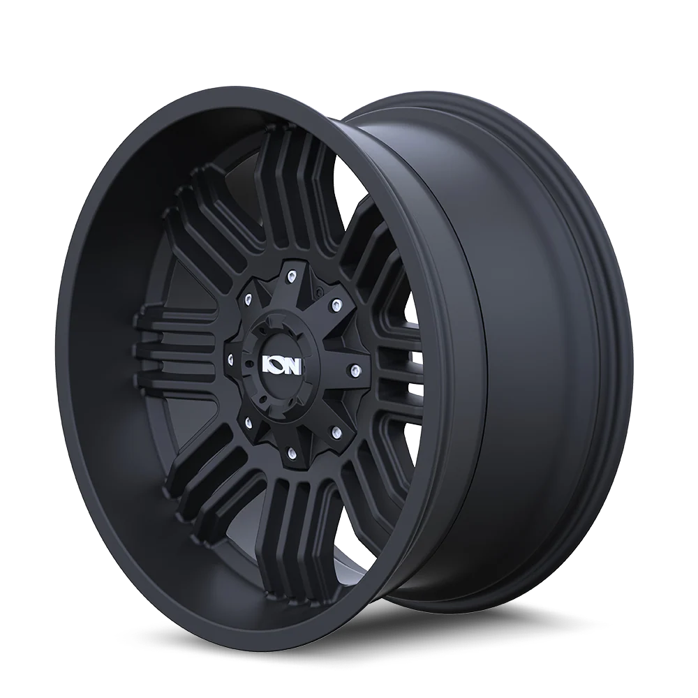 ION 144 MATTE BLACK 20X10 8-180 -19MM 124.1MM - 144-2178MB - Ion Alloy - Image 2