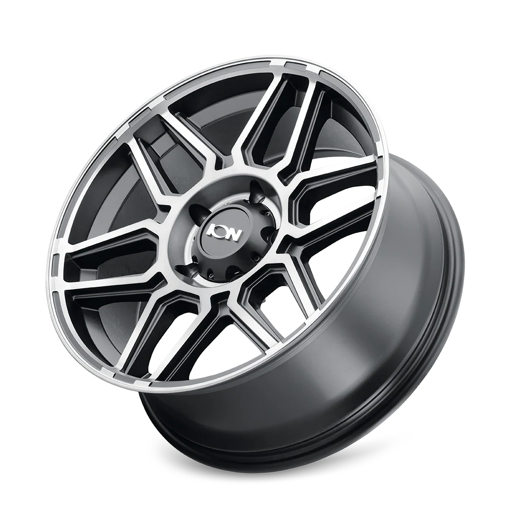 ION 146 MATTE BLACK MACHINED WITH DARK 20X9 5-150 18MM 110MM - 146-2950TM18 - Ion Alloy - Image 3