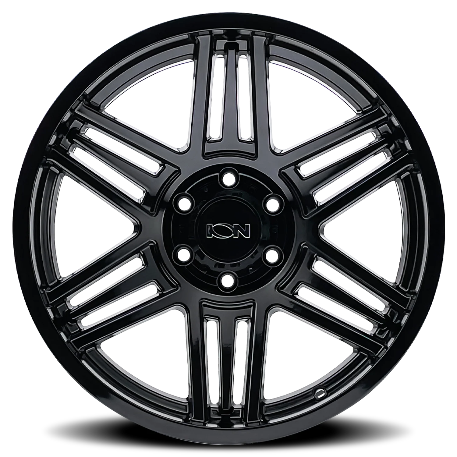 ION 147 GLOSS BLACK 20X9 8-165.1 18MM 125.2MM - 147-2981GB18 - Ion Alloy - Image 3