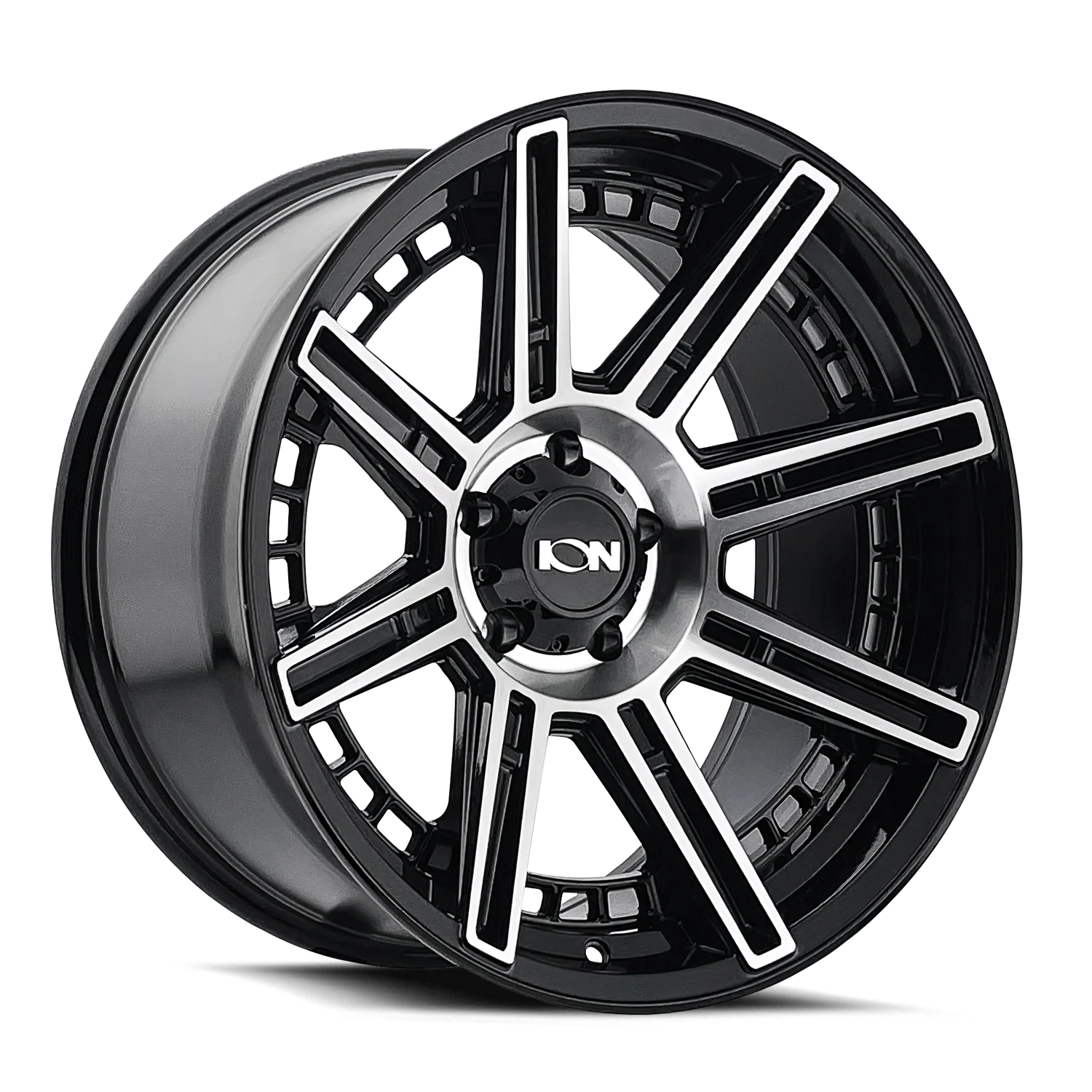 ION 149 GLOSS BLACK MACHINED 20X10 5-127 -24MM 78.1MM - 149-2173B - Ion Alloy