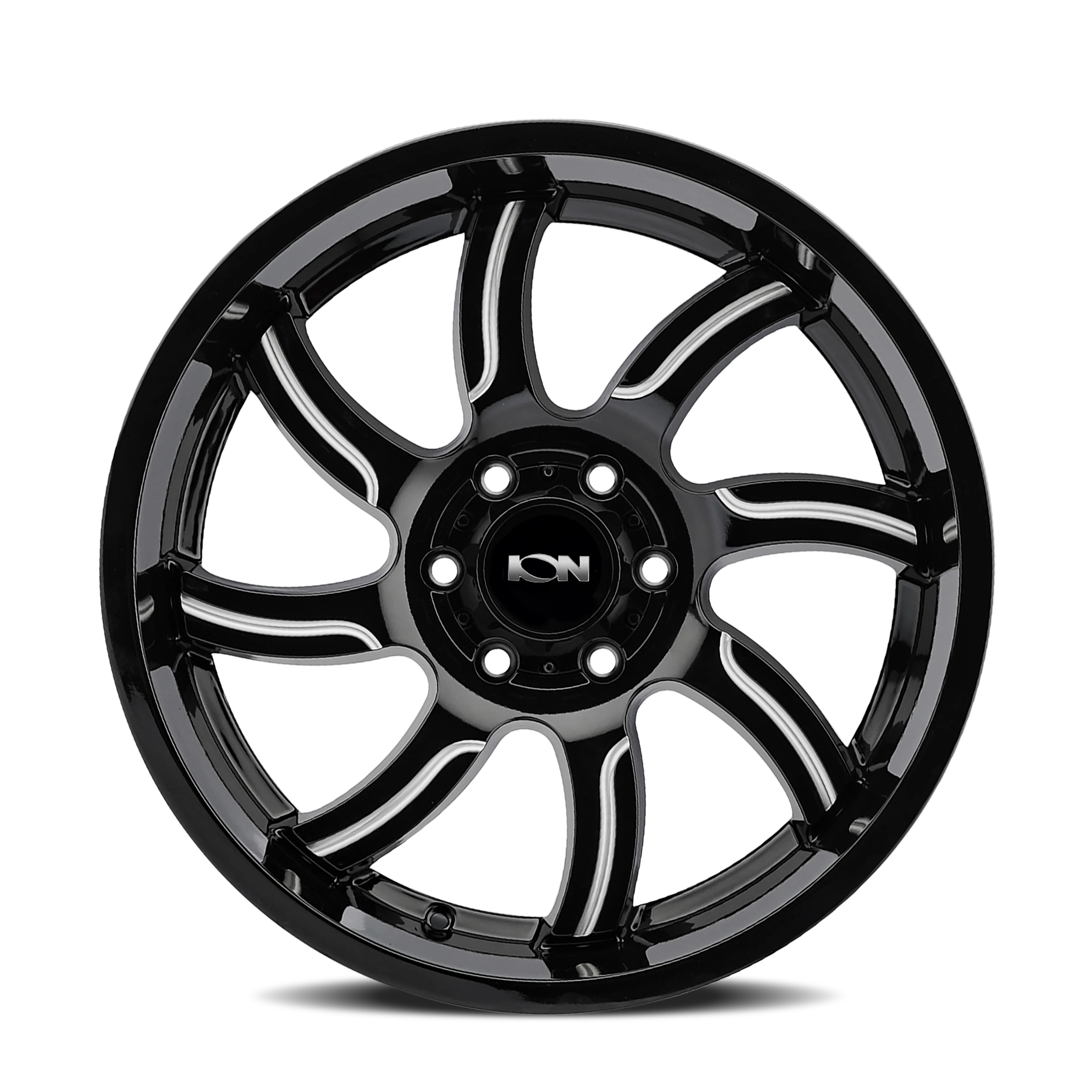 ION 151 GLOSS BLACK MILLED 20X9 8-170 18MM 125.2MM - 151-2970M18 - Ion Alloy - Image 3