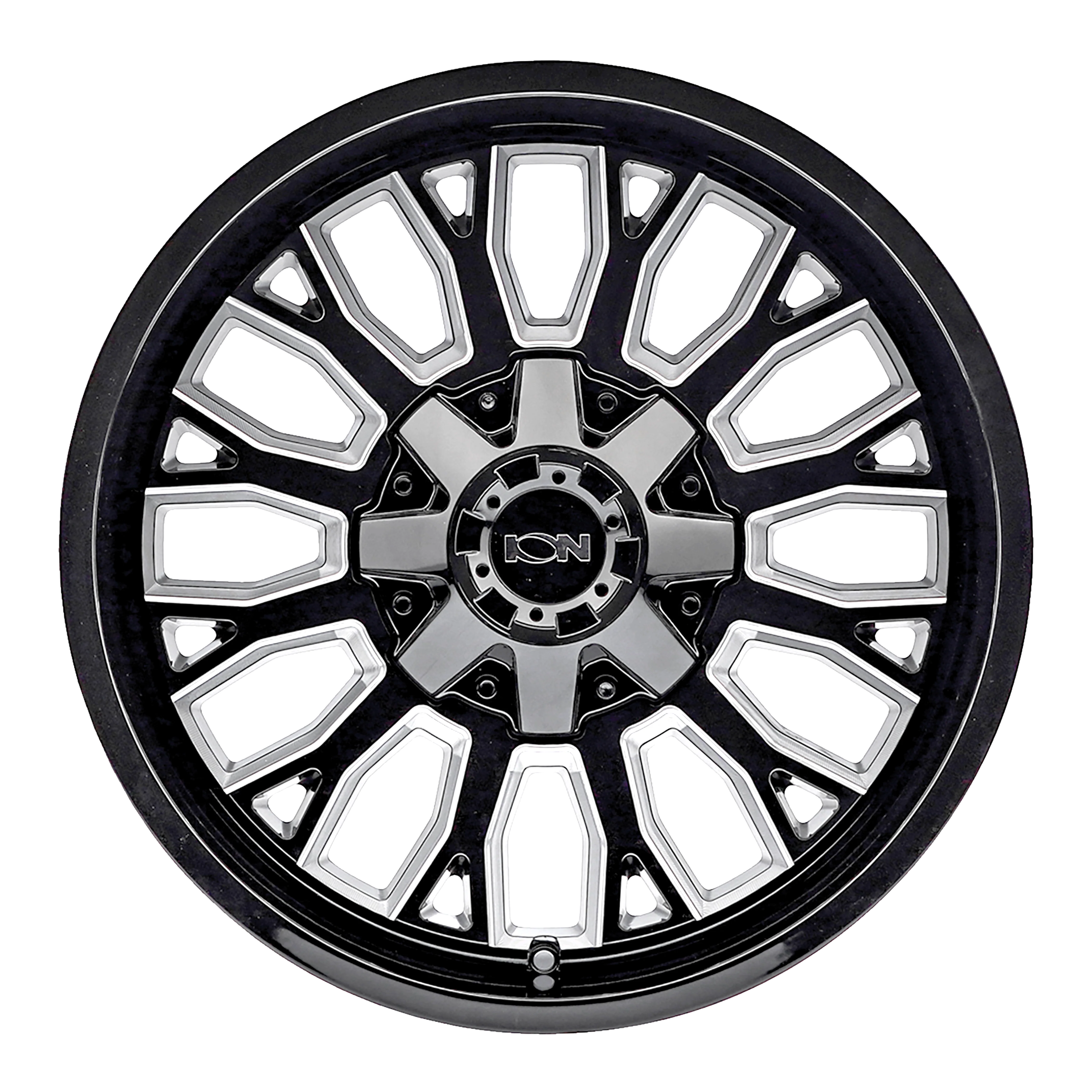 ION 152 GLOSS BLACK MILLED 20X9 8-165.1 0MM 125.2MM - 152-2981M - Ion Alloy - Image 3