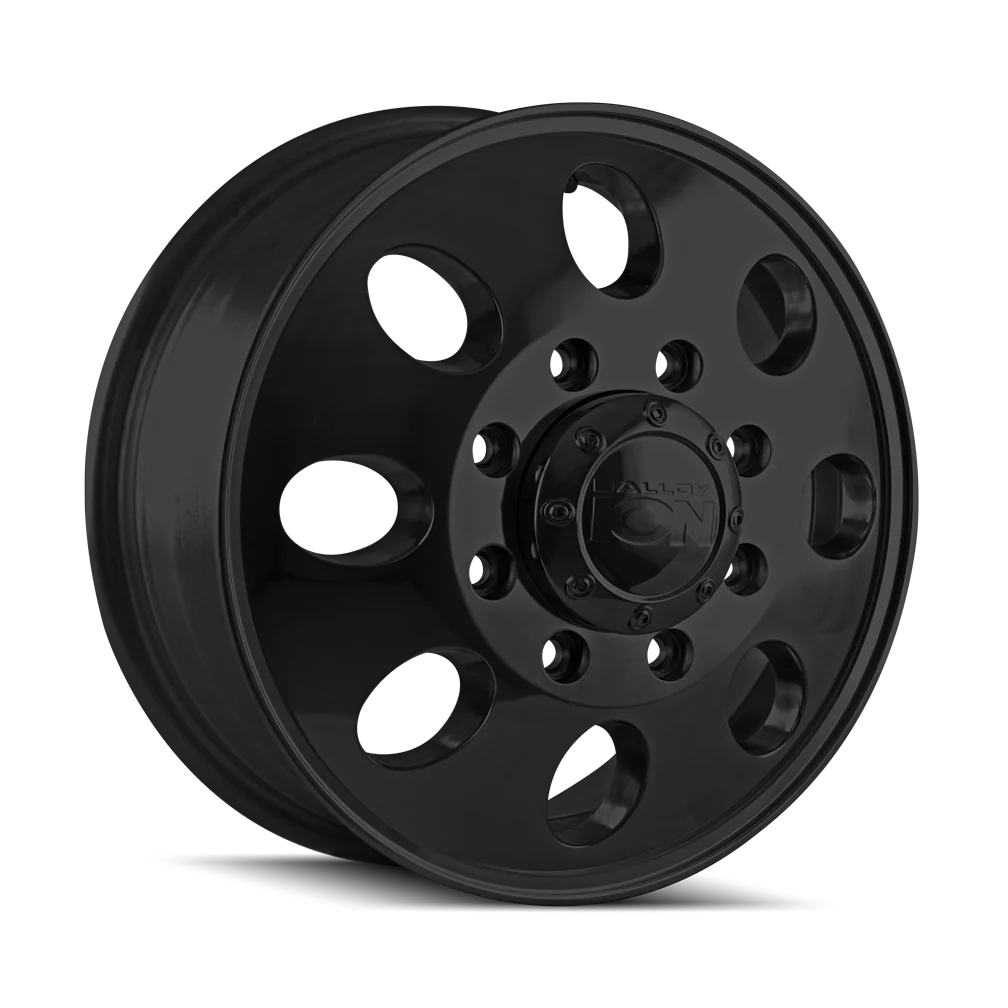 ION 167 MATTE BLACK 17X6.5 8-210 125.3MM 154.2MM - 167-7679FMB - Ion Alloy