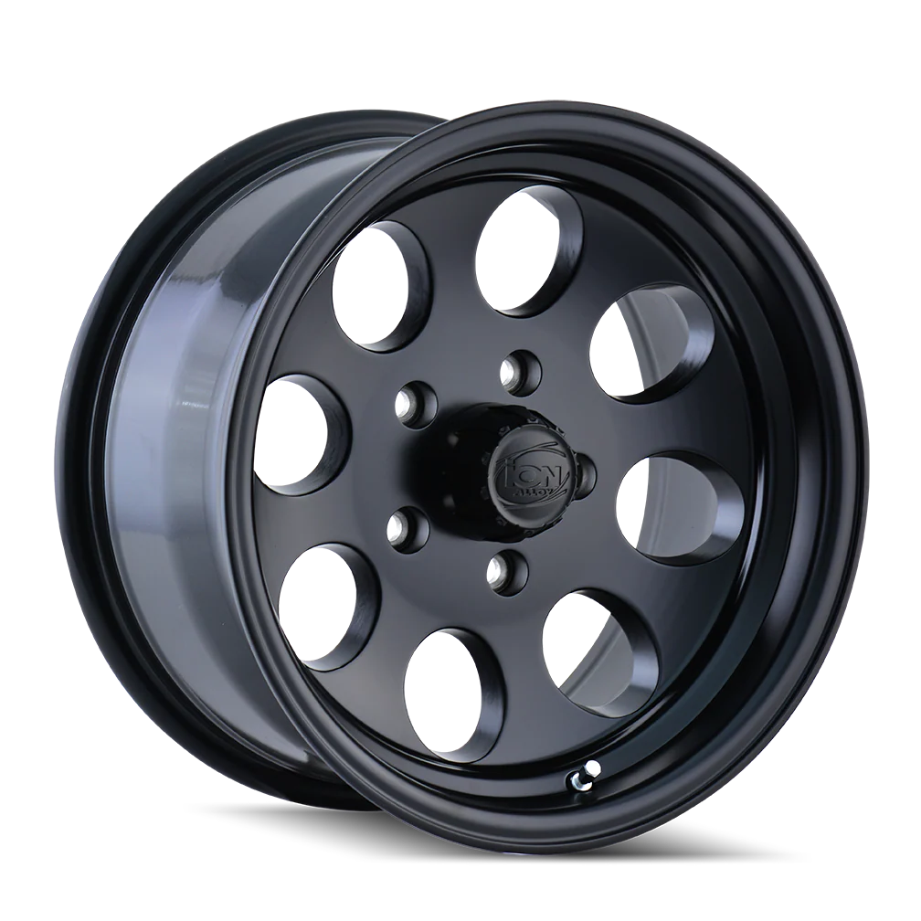 ION 171 MATTE BLACK 16X8 5-127 -5MM 83.82MM - 171-6873MB - Ion Alloy