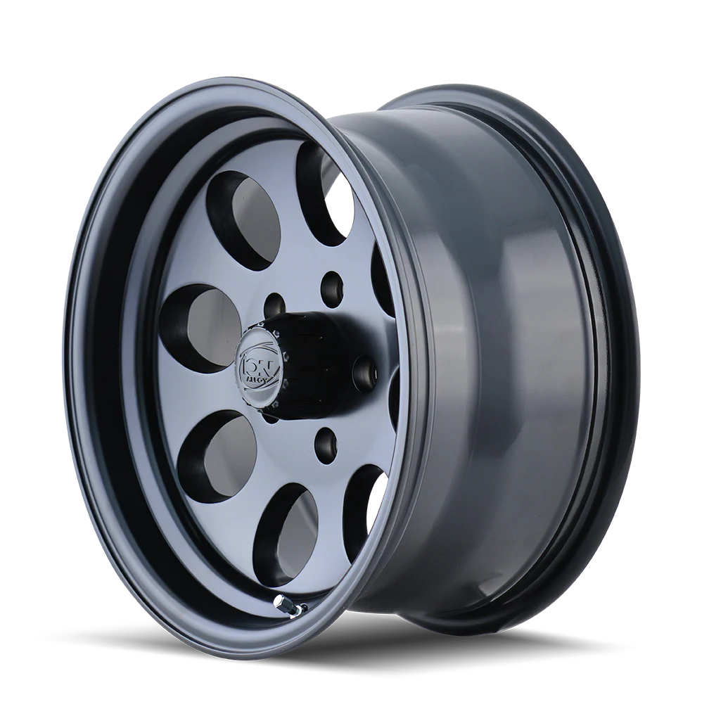 ION 171 MATTE BLACK 16X8 8-170 -5MM 130.8MM - 171-6870MB - Ion Alloy - Image 2
