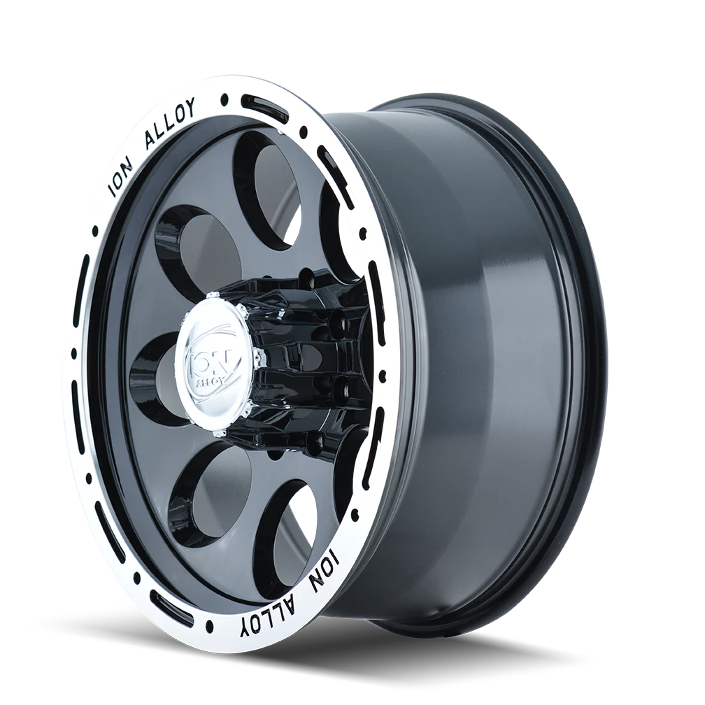 ION 174 GLOSS BLACK MACHINED 15X10 6-139.7 -38MM 106MM - 174-5183B - Ion Alloy - Image 2