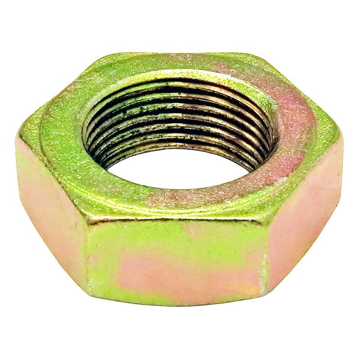 Jam Nut 1 1/4 Inch-12 Right Hand Thread Gold Zinc, Each RockJock 4x4 - CE-9114JN