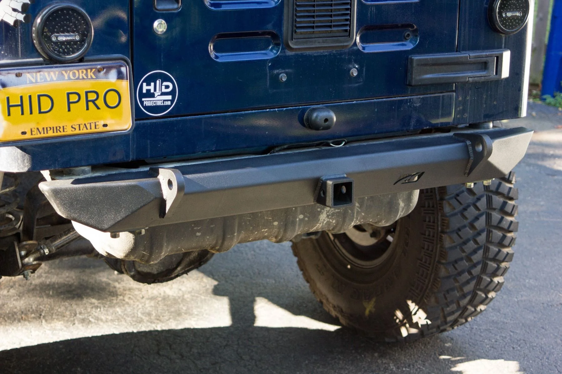 Jeep CJ YJ TJ Rear Rock Crawler Bumper Bare Steel Motobilt - MB1024 - Image 16